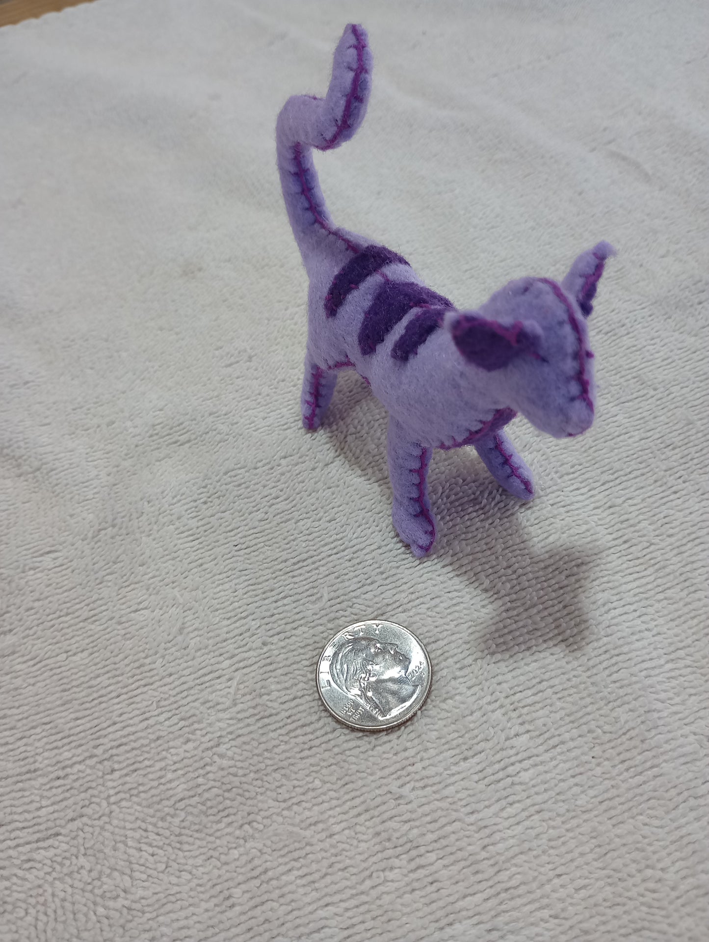 Purple cat guy crystal: opalite