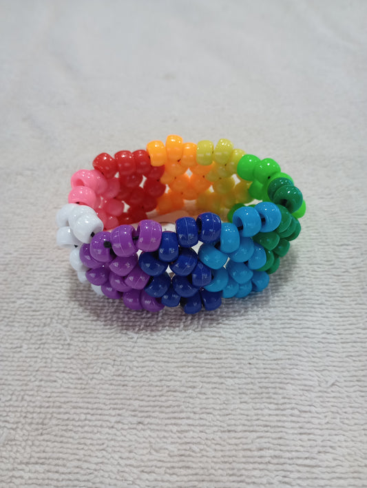 Rainbow arrow x cuff